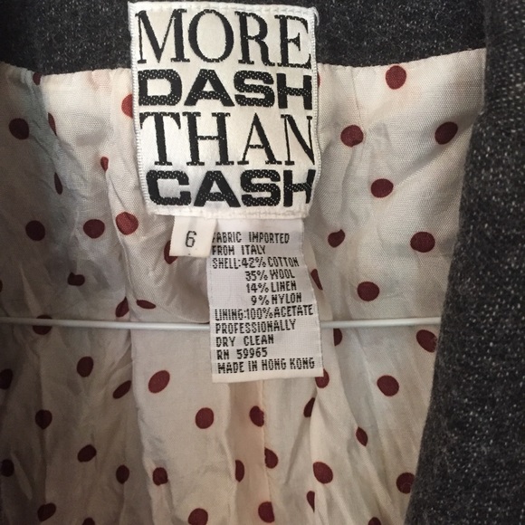 Jersey schoolboy skinny pencil jean jacket blazer - Picture 4 of 7